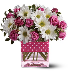 Teleflora's Polka Dots and Posies in Centralia�IL, Ross Flower Shop