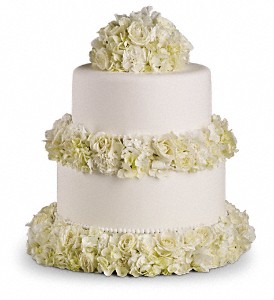 Sweet White Cake Decoration in Centralia IL, Ross Flower Shop