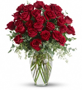 Forever Beloved - 30 Long Stemmed Red Roses in Centralia IL, Ross Flower Shop