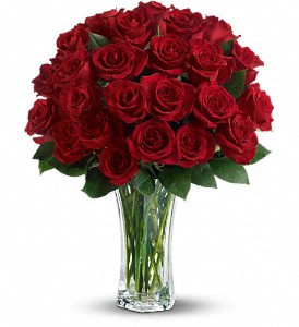 Love and Devotion - Long Stemmed Red Roses in Centralia IL, Ross Flower Shop