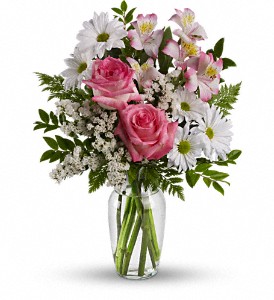 What a Treat Bouquet with Roses in Centralia IL, Ross Flower Shop