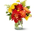 Teleflora's Dazzling Dahlias in Centralia IL Ross Flower Shop