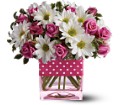 Teleflora's Polka Dots and Posies in Centralia IL Ross Flower Shop