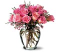 A Pretty Pink Dozen in Centralia IL Ross Flower Shop