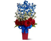 Freedom Fireworks Bouquet in Centralia�IL, Ross Flower Shop