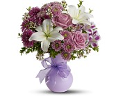 Teleflora's Precious in Purple in Centralia�IL, Ross Flower Shop