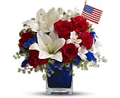 America the Beautiful by Teleflora in Centralia�IL, Ross Flower Shop