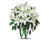 Perfect White Lilies in Centralia�IL, Ross Flower Shop
