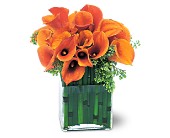 Bronze Callas in Centralia�IL, Ross Flower Shop