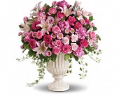 Passionate Pink Garden Arrangement in Centralia, Illinois, Ross Flower Shop